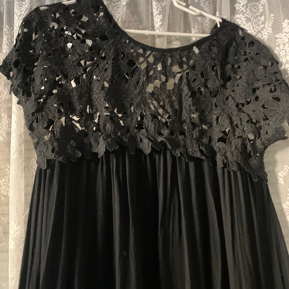 Flirty Asymmetrical Lace Dress